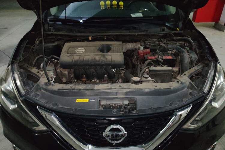 Used Nissan Sylphy 2019 1.6XV CVT Smart Connect Luxury Edition China VI Standard Engine Bay