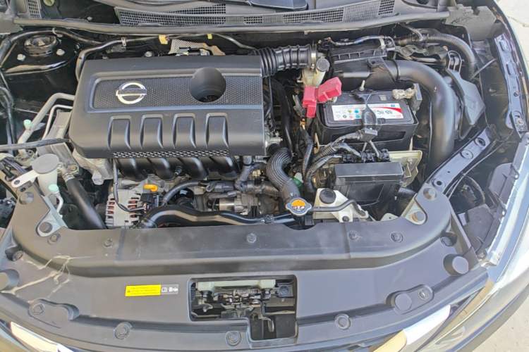 Used Nissan Sylphy 2019 1.6XV CVT Smart Connect Luxury Edition China VI Standard Engine Bay