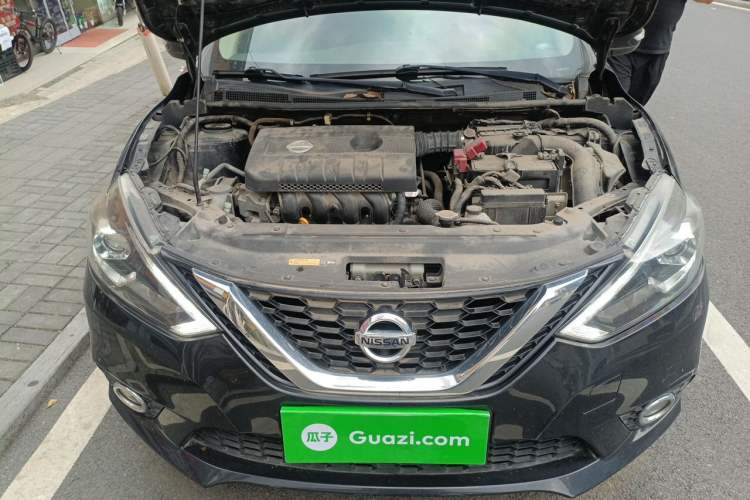 Used Nissan Sylphy 2019 1.6XV CVT Smart Connect Luxury Edition China VI Standard Engine Bay