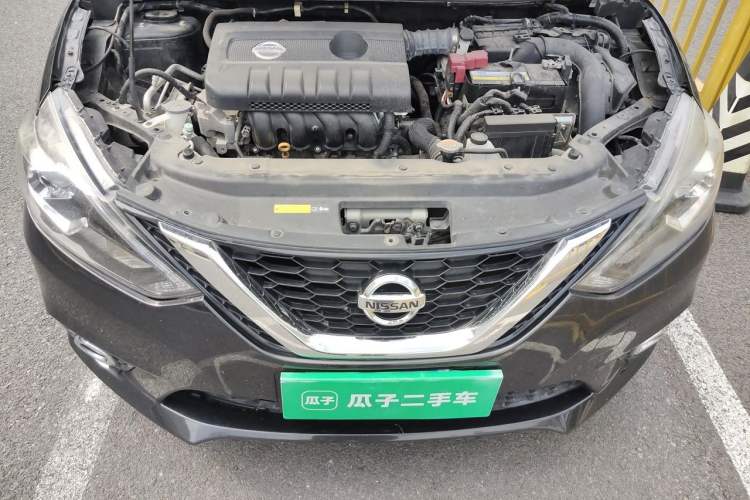 Used Nissan Sylphy 2019 1.6XV CVT Smart Connect Luxury Edition China VI Standard Engine Bay