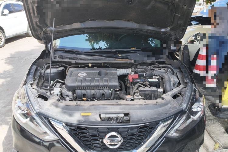Used Nissan Sylphy 2019 1.6XV CVT Smart Connect Luxury Edition China VI Standard Engine Bay