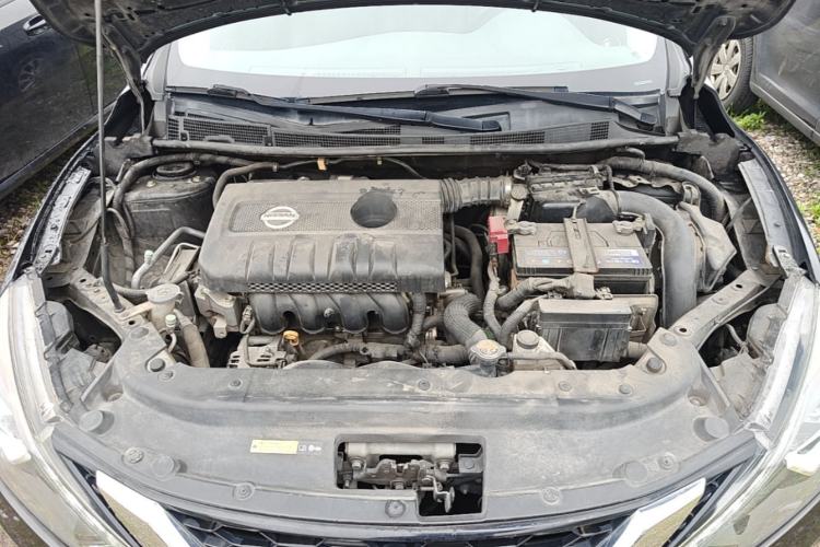 Used Nissan Sylphy 2019 1.6XV CVT Smart Connect Luxury Edition China VI Standard Engine Bay