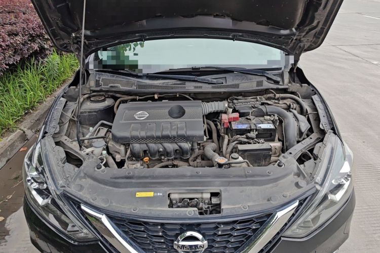 Used Nissan Sylphy 2019 1.6XV CVT Smart Connect Luxury Edition China VI Standard Engine Bay