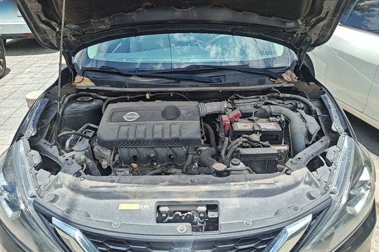 Used Nissan Sylphy 2019 1.6XV CVT Smart Connect Luxury Edition China VI Standard Engine Bay