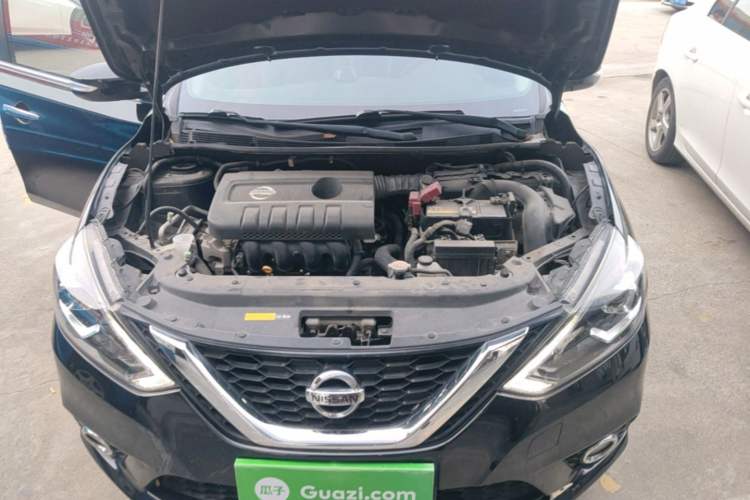 Used Nissan Sylphy 2019 1.6XV CVT Smart Connect Luxury Edition China VI Standard Engine Bay
