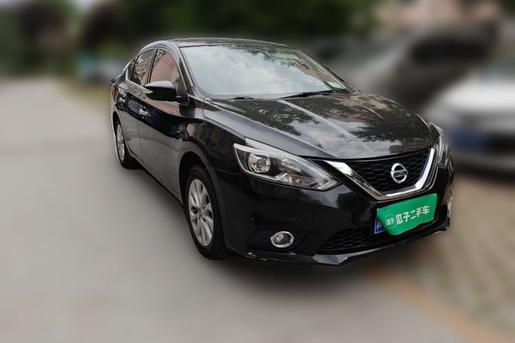 Used Nissan Sylphy 2019 1.6XV CVT Smart Connect Luxury Edition China V Standard Front Right 45 Deg