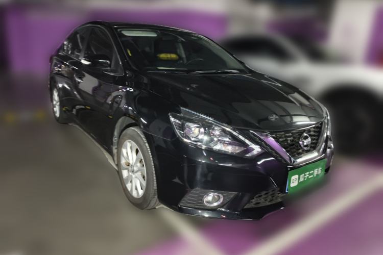 Used Nissan Sylphy 2019 1.6XV CVT Smart Connect Luxury Edition China V Standard Front Right 45 Deg