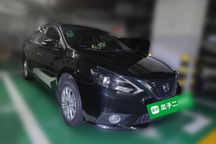 Used Nissan Sylphy 2019 1.6XV CVT Smart Connect Luxury Edition China V Standard Front Right 45 Deg