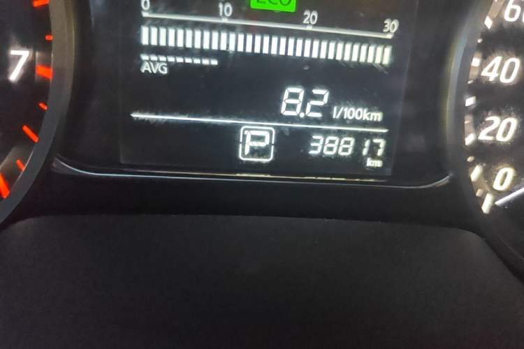 Used Nissan Sylphy 2019 1.6XV CVT Smart Connect Luxury Edition China VI Standard Odometer Close Up
