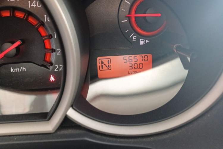 Used Nissan Sylphy 2019 Classic 1.6XE+ CVT SmartConnect Leading Edition Odometer Close Up