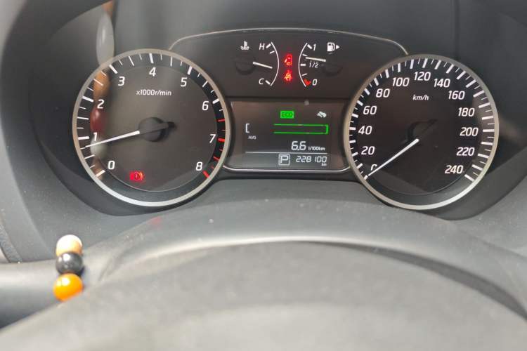 Used Nissan Sylphy 2019 Classic 1.6XE CVT Comfort Edition Odometer Close Up