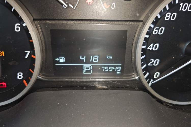 Used Nissan Sylphy 2019 Classic 1.6XE CVT Comfort Edition Odometer Close Up