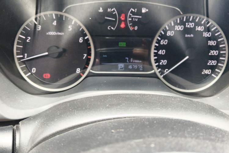Used Nissan Sylphy 2019 1.6XV CVT Smart Connect Luxury Edition China V Standard Odometer Close Up
