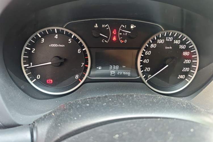 Used Nissan Sylphy 2019 Classic 1.6XL CVT Luxury Edition Odometer Close Up