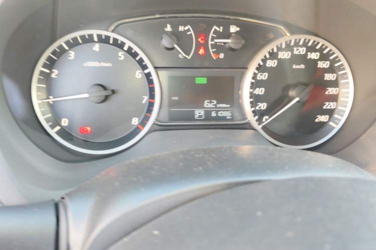 Used Nissan Sylphy 2019 Classic 1.6XL CVT Luxury Edition Odometer Close Up