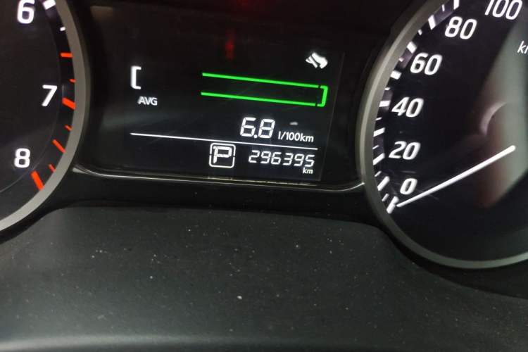 Used Nissan Sylphy 2019 1.6XV CVT Smart Connect Luxury Edition China VI Standard Odometer Close Up