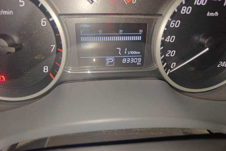Used Nissan Sylphy 2019 Classic 1.6XE CVT Comfort Edition Odometer Close Up