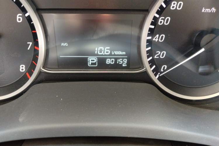 Used Nissan Sylphy 2019 Classic 1.6XL CVT Luxury Edition Odometer Close Up