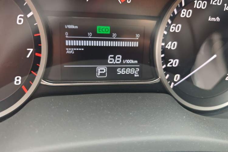 Used Nissan Sylphy 2019 Classic 1.6XL CVT Luxury Edition Odometer Close Up