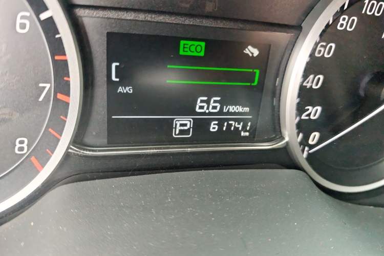 Used Nissan Sylphy 2019 Classic 1.6XL CVT Luxury Edition Odometer Close Up