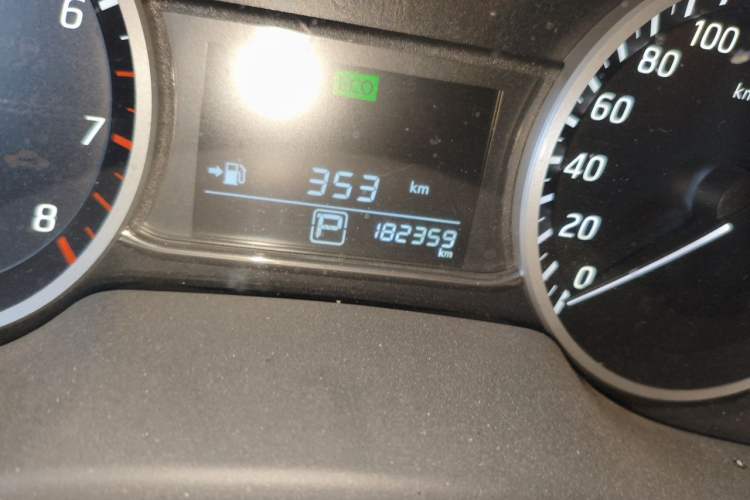 Used Nissan Sylphy 2019 Classic 1.6XL CVT Luxury Edition Odometer Close Up