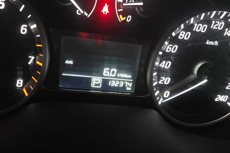 Used Nissan Sylphy 2019 Classic 1.6XL CVT Luxury Edition Odometer Close Up