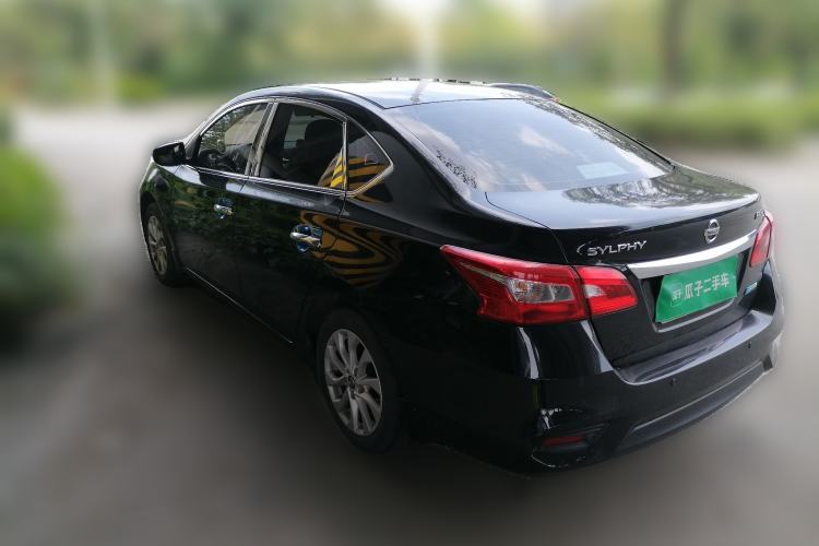 Used Nissan Sylphy 2019 1.6XV CVT Smart Connect Luxury Edition China VI Standard Rear Left 45 Deg