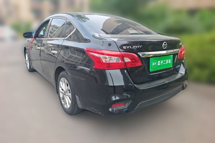 Used Nissan Sylphy 2019 1.6XV CVT Smart Connect Luxury Edition China VI Standard Rear Left 45 Deg