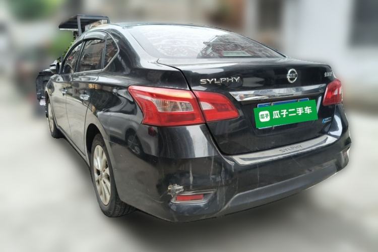 Used Nissan Sylphy 2019 1.6XV CVT Smart Connect Luxury Edition China V Standard Rear Left 45 Deg