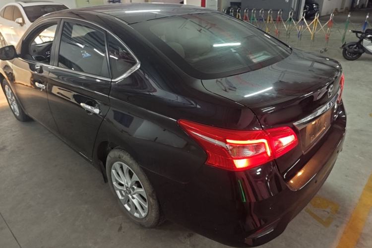 Used Nissan Sylphy 2019 1.6XV CVT Smart Connect Luxury Edition China VI Standard Rear Left 45 Deg