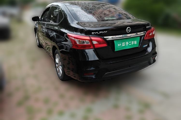 Used Nissan Sylphy 2019 1.6XV CVT Smart Connect Luxury Edition China V Standard Rear Left 45 Deg