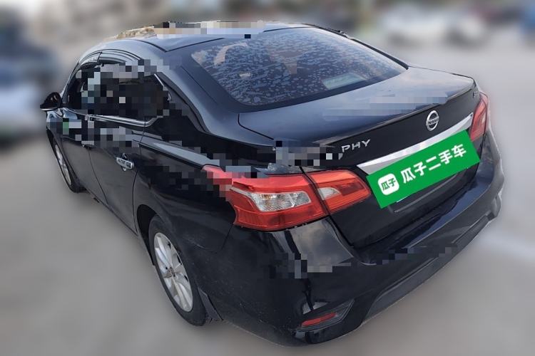 Used Nissan Sylphy 2019 1.6XV CVT Smart Connect Luxury Edition China VI Standard Rear Left 45 Deg