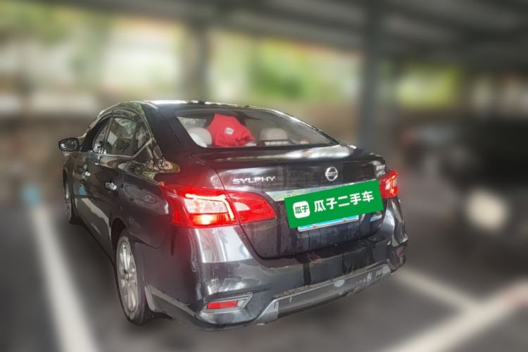 Used Nissan Sylphy 2019 1.6XV CVT Smart Connect Luxury Edition China VI Standard Rear Left 45 Deg