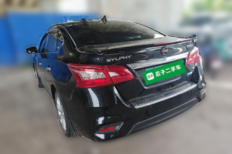 Used Nissan Sylphy 2019 1.6XV CVT Smart Connect Luxury Edition China VI Standard Rear Left 45 Deg