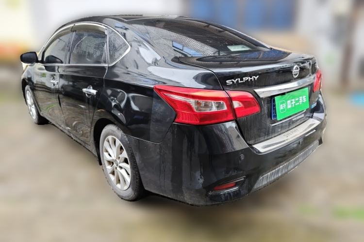 Used Nissan Sylphy 2019 1.6XV CVT Smart Connect Luxury Edition China V Standard Rear Left 45 Deg