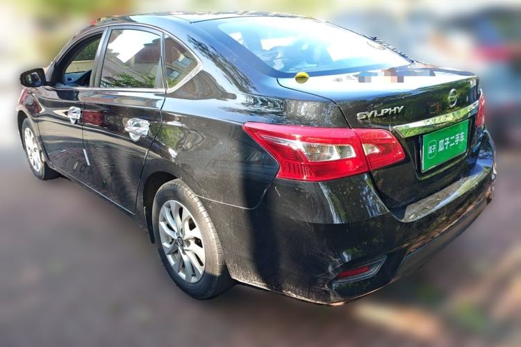 Used Nissan Sylphy 2019 1.6XV CVT Smart Connect Luxury Edition China VI Standard Rear Left 45 Deg