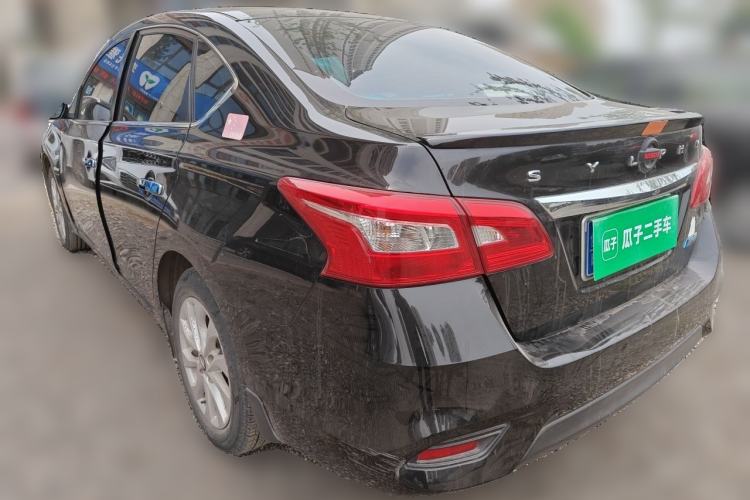 Used Nissan Sylphy 2019 1.6XV CVT Smart Connect Luxury Edition China V Standard Rear Left 45 Deg