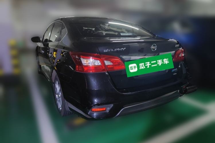 Used Nissan Sylphy 2019 1.6XV CVT Smart Connect Luxury Edition China V Standard Rear Left 45 Deg