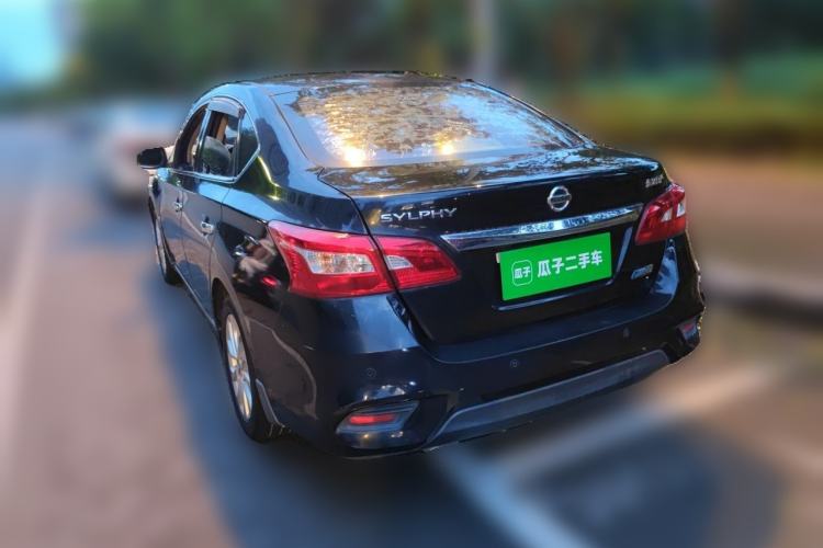 Used Nissan Sylphy 2019 1.6XV CVT Smart Connect Luxury Edition China V Standard Rear Left 45 Deg