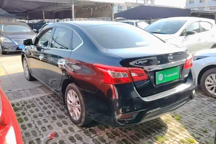 Used Nissan Sylphy 2019 1.6XV CVT Smart Connect Luxury Edition China VI Standard Rear Left 45 Deg