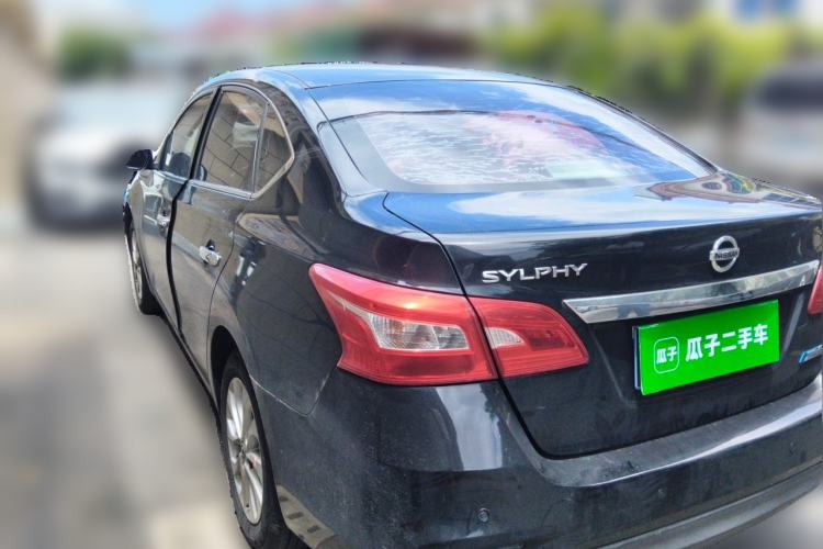 Used Nissan Sylphy 2019 1.6XV CVT Smart Connect Luxury Edition China V Standard Rear Left 45 Deg