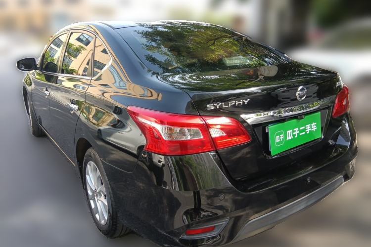 Used Nissan Sylphy 2019 1.6XL Manual Luxury Edition China V Standard Rear Left 45 Deg