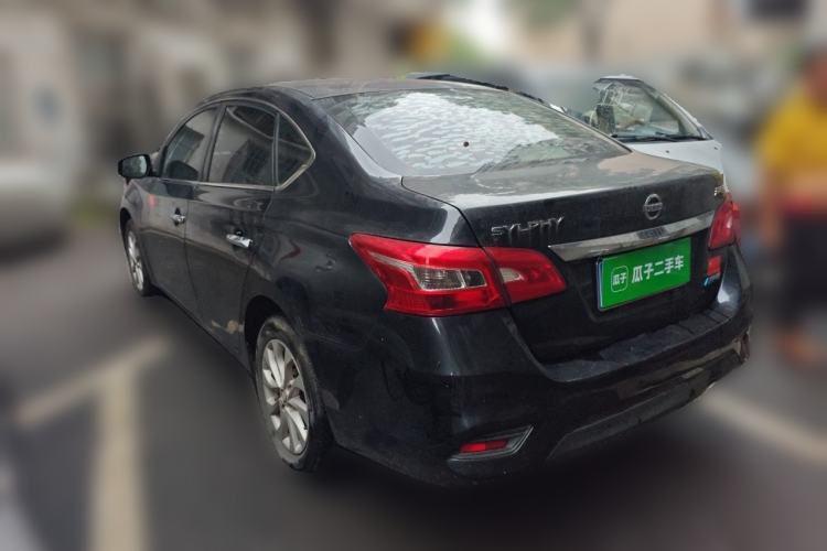 Used Nissan Sylphy 2019 1.6XV CVT Smart Connect Luxury Edition China VI Standard Rear Left 45 Deg