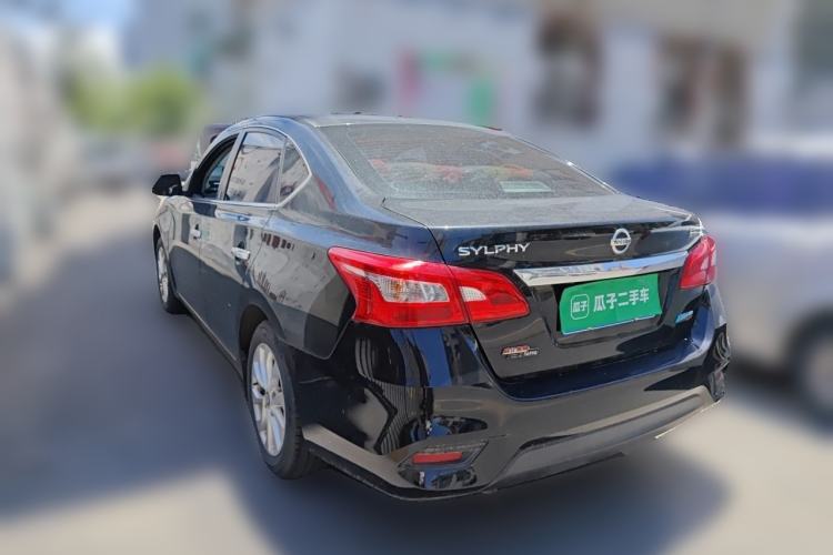 Used Nissan Sylphy 2019 1.6XV CVT Smart Connect Luxury Edition China VI Standard Rear Left 45 Deg
