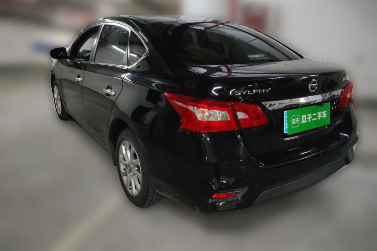 Used Nissan Sylphy 2019 1.6XV CVT Smart Connect Luxury Edition China VI Standard Rear Left 45 Deg