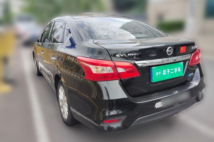 Used Nissan Sylphy 2019 1.6XV CVT Smart Connect Luxury Edition China VI Standard Rear Left 45 Deg