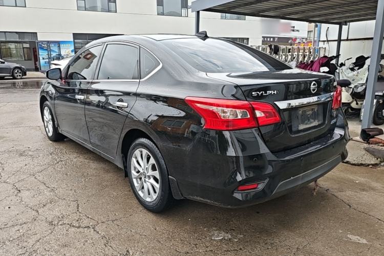 Used Nissan Sylphy 2019 1.6XV CVT Smart Connect Luxury Edition China VI Standard Rear Left 45 Deg