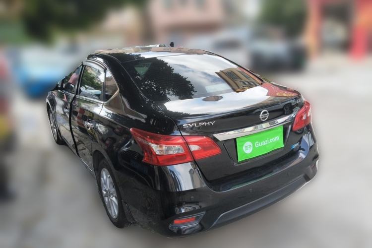 Used Nissan Sylphy 2019 1.6XV CVT Smart Connect Luxury Edition China VI Standard Rear Left 45 Deg
