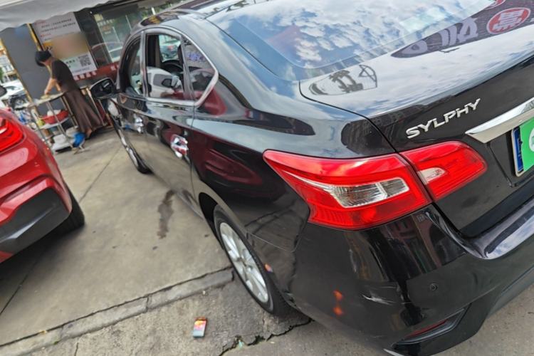Used Nissan Sylphy 2019 1.6XV CVT Smart Connect Luxury Edition China VI Standard Rear Left 45 Deg