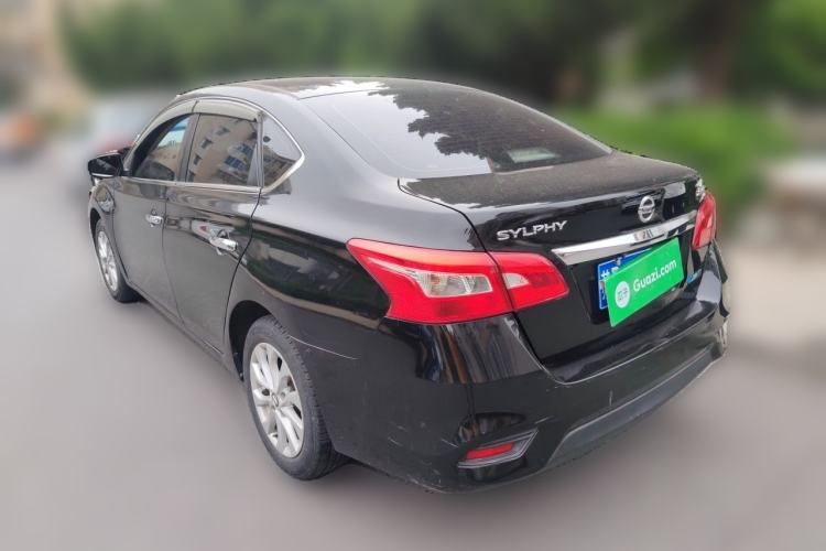 Used Nissan Sylphy 2019 1.6XV CVT Smart Connect Luxury Edition China VI Standard Rear Left 45 Deg